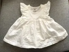 【値下げ】H&M フリル　ベビー ワンピース