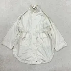 MICA &DEAL レディース スタンドカラー ブルゾン ホワイト F（a3のサムネイル