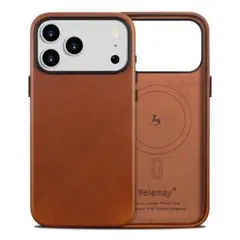 【Belemay】iPhone 17 Pro Max 対応 ケース レザー