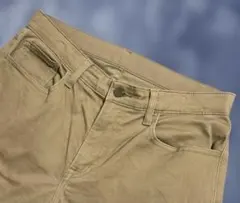 美品 UNIQLO ウルトラストレッチスキニーフィットカラージーンズ M