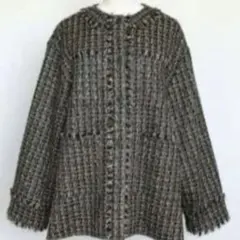 ジプソフィア　美品　gypsohila ツイード　ジャケット　ラメのサムネイル