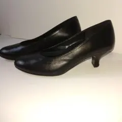 ワコール サクセスウォーク パンプス 23cm 3E 黒 ヒール約4cm 箱付