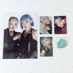 HANA アルバム 特典 トレカ ステッカー ビジュアルカード JISOO