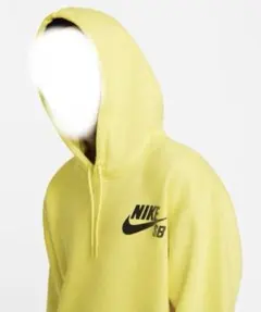 【美品】【値下げいたしました】NIKE SB イエロー 裏起毛パーカー