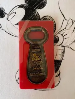 ディズニーランド ミッキーマウス 栓抜き ヴィンテージ　カナダ製　未使用品
