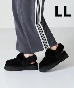 オリエンタルトラフィック　厚底ムートン2wayサンダル　ＬＬ