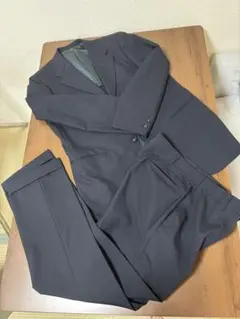 美品/ネイビー シングルブレスト スーツ