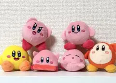 カービィ　ワドルディ　マクドナルド　ハッピーセット　ぬいぐるみ　6種類