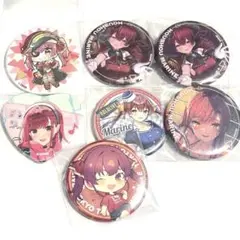 れ*ん様 2412 ホロライブ 宝鐘マリン 缶バッジ まとめ売り