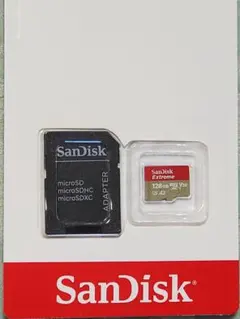 【新品未開封】SanDisk Extreme 128GB microSDカード