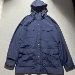 80s USA ヴィンテージ エディーバウアー 黒タグ 無地 マウンテンパーカー