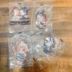 新品未開封　鬼滅の刃 キーホルダー ラバーマスコット　4個セット