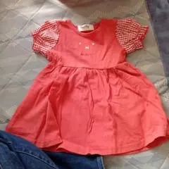 miffy コーラルピンク ワンピース