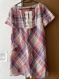 チュニック　レディース　チェック柄のサムネイル