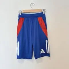 新品未使用✨　アディダス　3ライン ハーフパンツ 青赤 2XS スポーツ