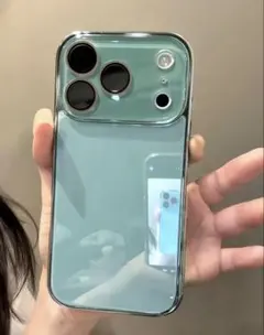 iPhone17promax ケース ネイビーブルー