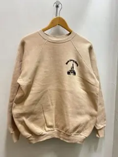 70s USA製　Walt Disney World ベージュ　スウェット　古着