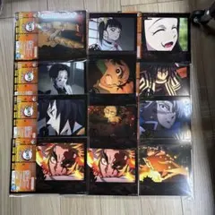 鬼滅の刃 一番くじ 上弦の参 H賞 ミニビジュアルポスター 12枚