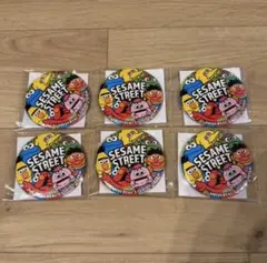 USJ ユニバーサルスタジオジャパン　セサミストリート　缶バッジ6個セット