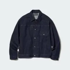 UNIQLO　ユニクロ　1st　デニムジャケット　Gジャン　L　濃紺