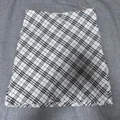 Burberry ミニタイトスカート　チェック　ブルー