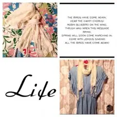 レース❤️シフォン✨ストール✨花柄✨美品✨送料込‼️