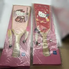 ハローキティ 羽子板 2個セット 1997 1998 レトロ サンリオのサムネイル
