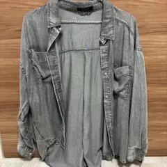 美品　Bou Jeloud デニムシャツ ブージュルード　レディース　シャツのサムネイル