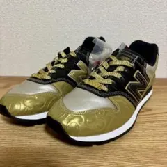 【限定996足・新品】ニューバランス × フランクミュラー 26cm ゴールドのサムネイル