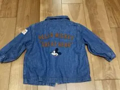 ミッキーマウス デニムジャケット