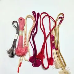 帯締め6本セット 多色