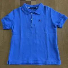 Burberry ポロシャツ 100A 青
