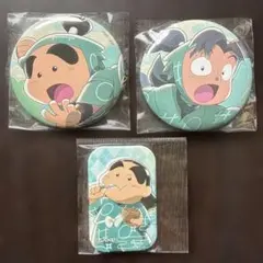 忍たま乱太郎　缶バッジ　3個セット