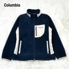 【Columbia】コロンビア ボアジャケット フリース サイズL ネイビー