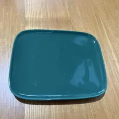 マリメッコ　スクエアプレート　緑のサムネイル