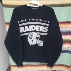 80s　チャンピオン　スウェット　トリコタグ　USA製　レイダース　ヴィンテージ