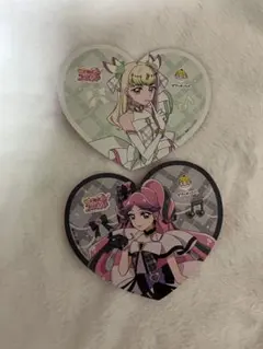 プリキュア ビアードパパ　コースター　キュアズキューン　キュアキッス