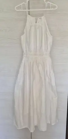 UNIQLO ホワイト キャミワンピース S