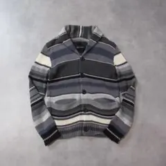 【値下げ◎】 1PIU1UGUALE3 / ショールカラー ニット カーディガン