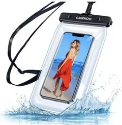 【完全防水・水に浮く】CASEKOO スマホ 防水ケース IPX8認定