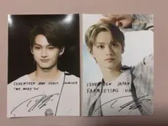 seventeen セブチ　ジュン　ローソンプリント SEVENTEEN セブチ JUN ジュン ローソンプリント セット - メルカリ