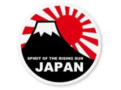 SPIRIT OF RISING JAPANステッカー L 旭日旗 日本 国旗