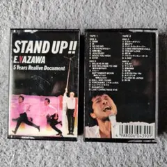 矢沢永吉様。カセットテープ、 STAND UP!、ライブアルバム2本組です。