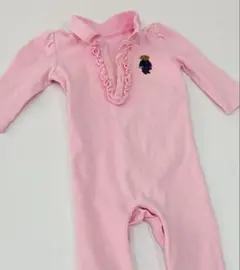 ラルフローレン　ベビー　Ralph Lauren ピンクロンパース 9M