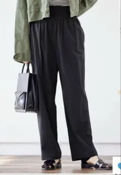 ナイロンストレッチワイドパンツ　ジャーナルスタンダード　36