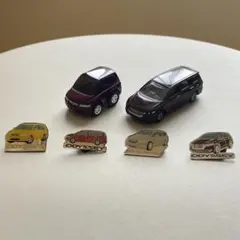 ホンダ オデッセイ トミカ チョロQ ピンバッジ セット売りのサムネイル