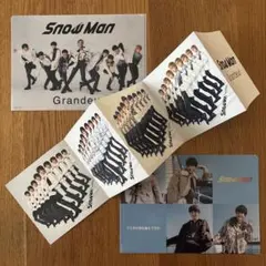 【CD購入特典】SnowMan Grandeur/ナミダの海を超えて行け セット