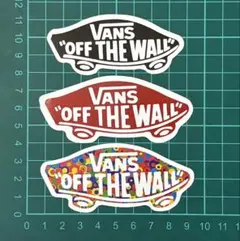 ステッカー VANS OFF THE WALL 3枚