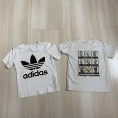 adidas Tシャツとウルトラヒーロー Tシャツ 100cm 2枚セット