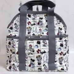 LeSportsac ミニー&デイジー ダブルトラブルバックパック 2ウェイ